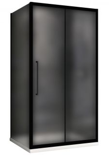 Душевой уголок ABBER Schwarzer Diamant AG30150BMH-S80BM 150x80см чёрный